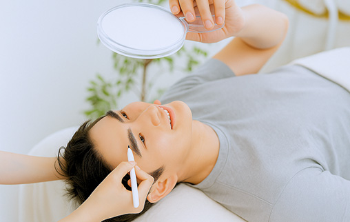 ご要望の確認・ブラッシング